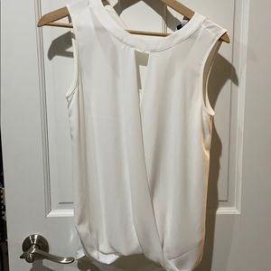 Off white sleeveless top